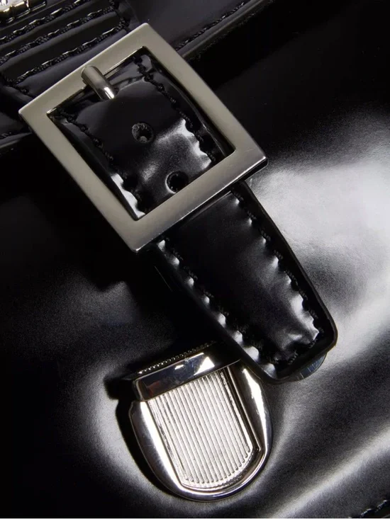 Dr. Martens Black Vegan Leather Crossbody Bag and Backpack - Picture 3 of 9